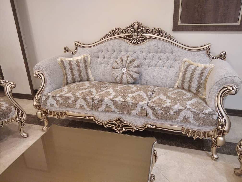 مبل سلطنتی نگار چوب گردو|مبلمان خانگی و میز عسلی|همدان, |دیوار