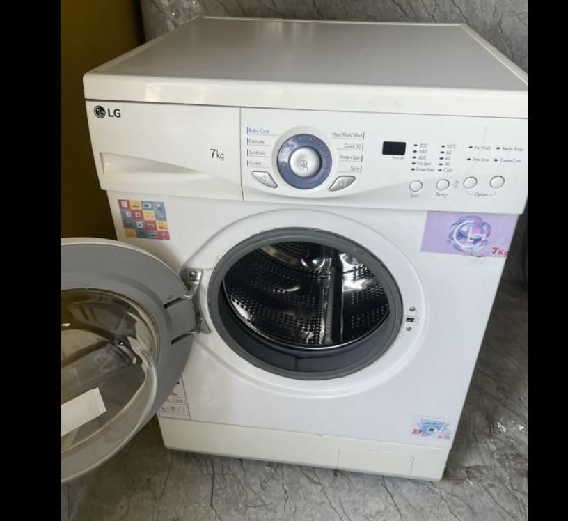 لباسشویی ال جی ۷ کیلویی کارکرده دیجیتالی - LG|ماشین لباسشویی و خشک‌کن لباس|تهران, آرژانتین|دیوار
