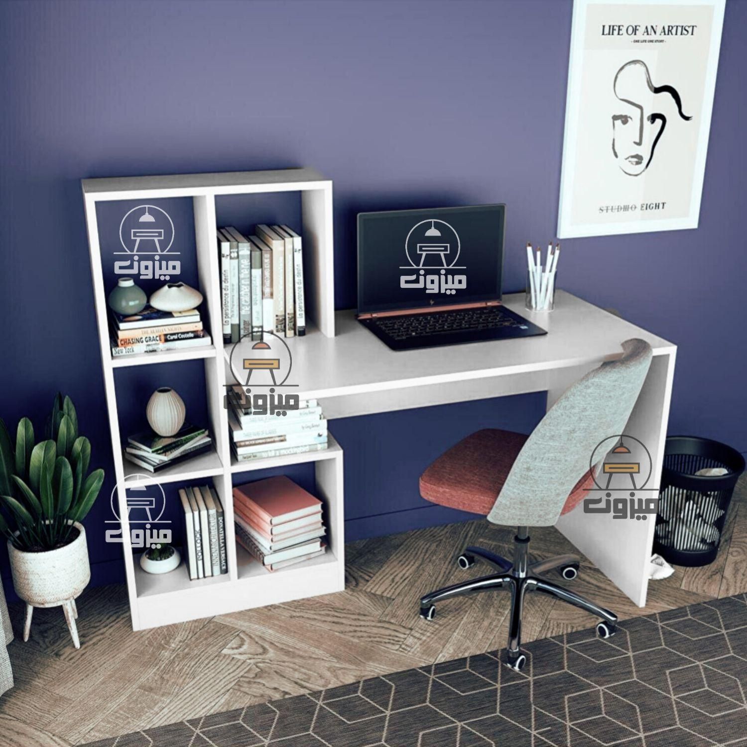 میزتحریر و میزمطالعه مدل پانته آ یک|میز تحریر و کامپیوتر|تبریز, |دیوار