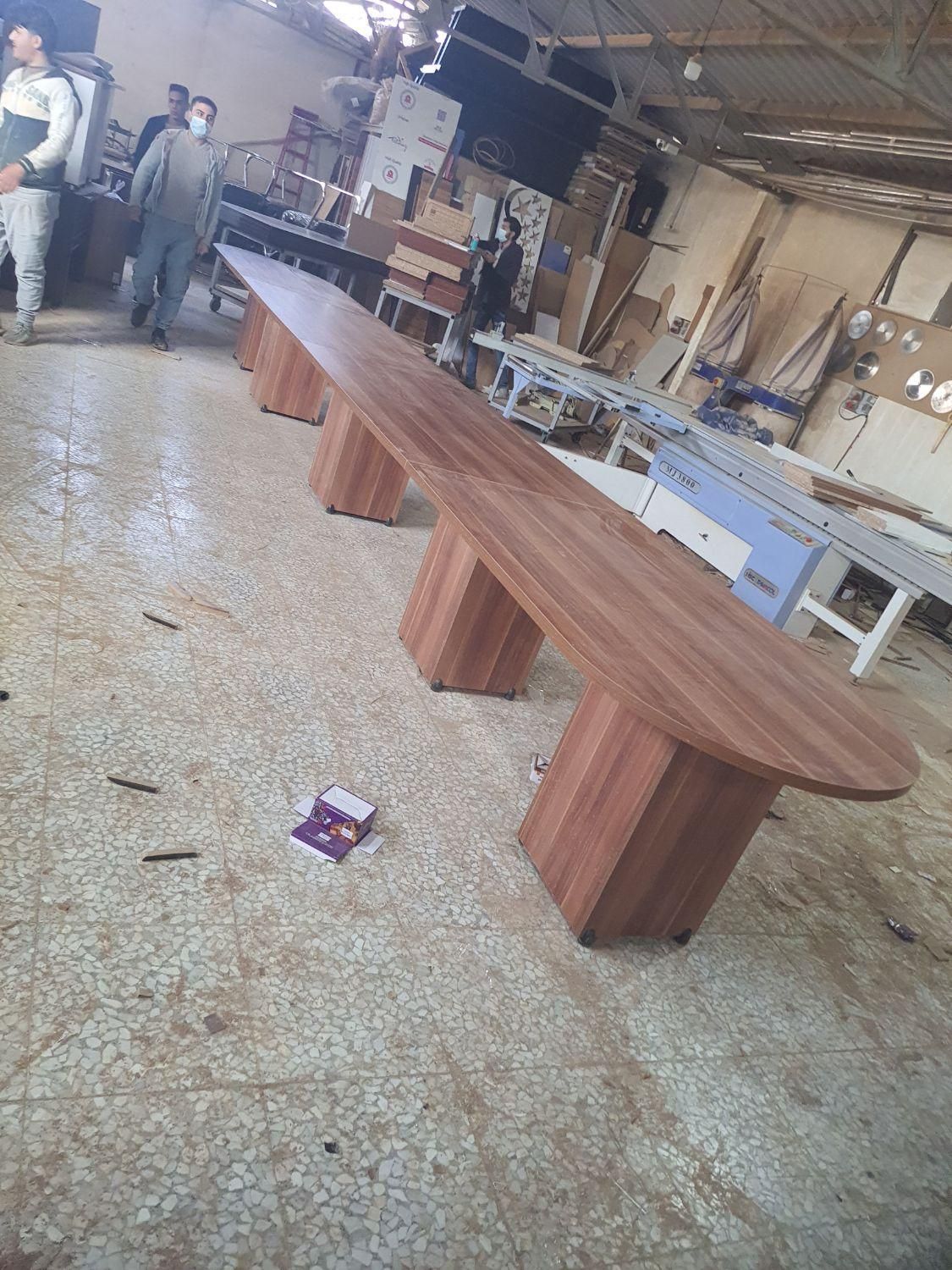 میز کنفرانس سفارشی دستوری صندلی کنفرانس|مبلمان اداری|اصفهان, هفتون|دیوار