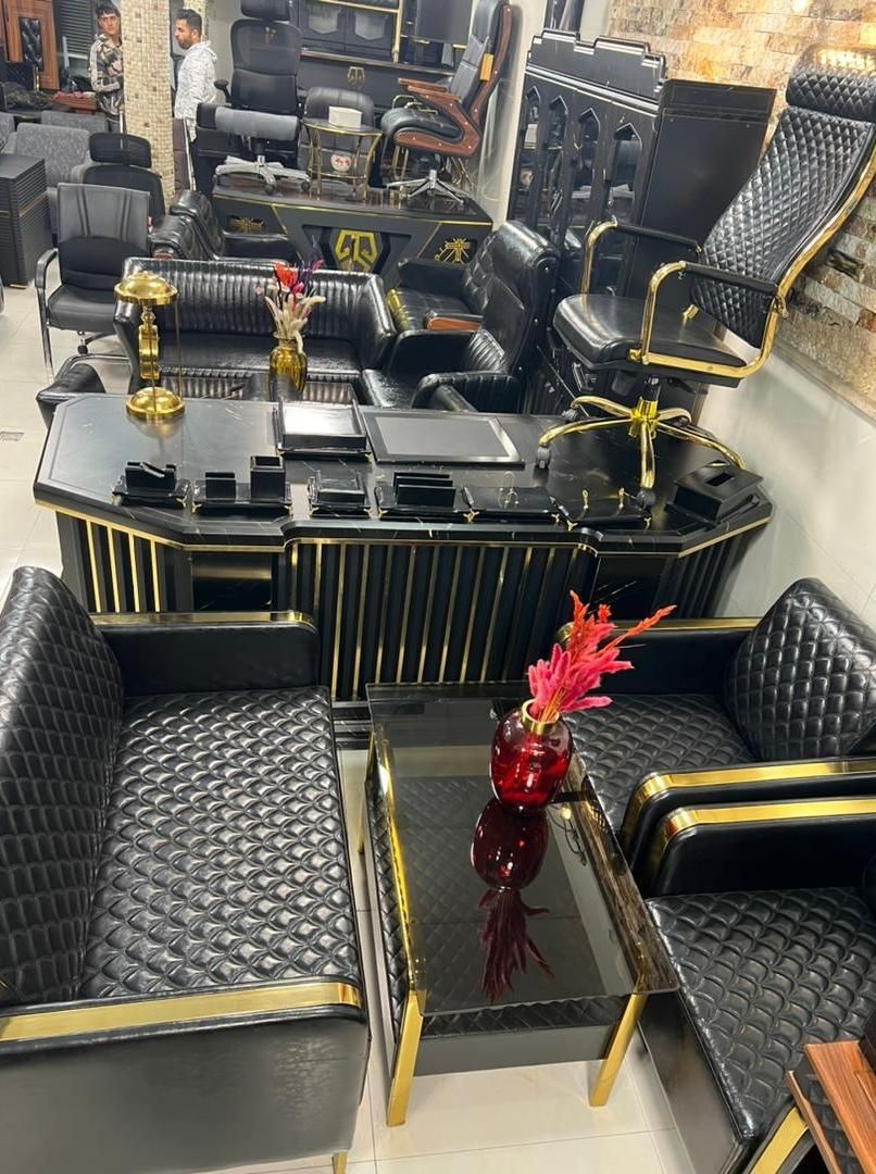 ست میز اداری مدرن و مبل و کتابخانه(|دفتر کار|تهران, شهرک ولیعصر جنوبی|دیوار