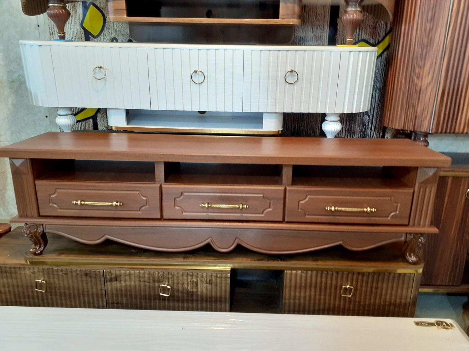 ست اینه کنسول . میز تلویزیون میلانو|بوفه، ویترین، کنسول|تبریز, |دیوار