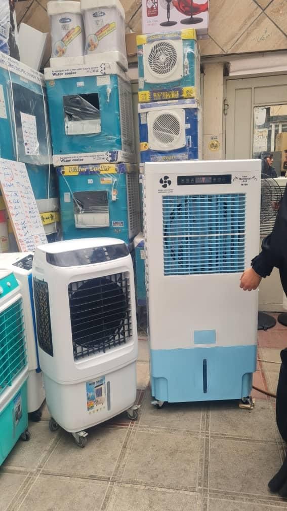 کولر آبی پرتابل کنترلی ناسیونال 9000و18000 کولرآبی|کولر آبی|مشهد, طلاب|دیوار