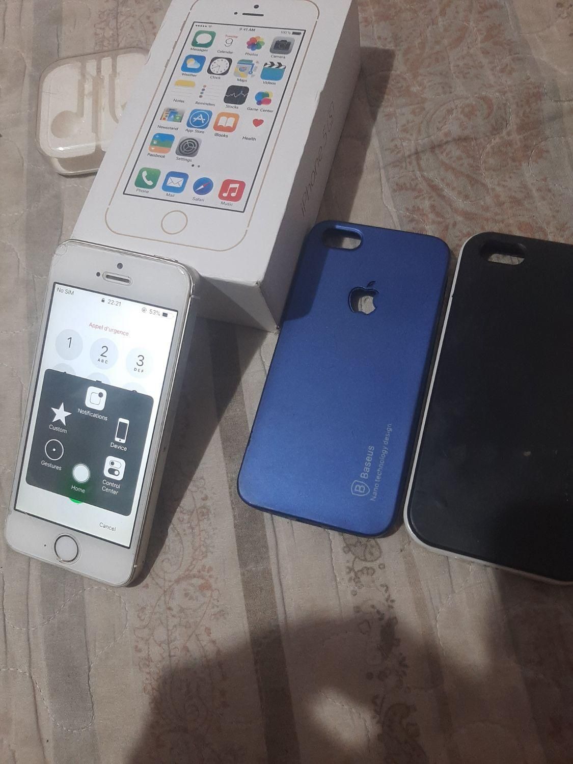 ایفون ۵ اس 5s اپل|موبایل|تهران, شهرک کیانشهر|دیوار