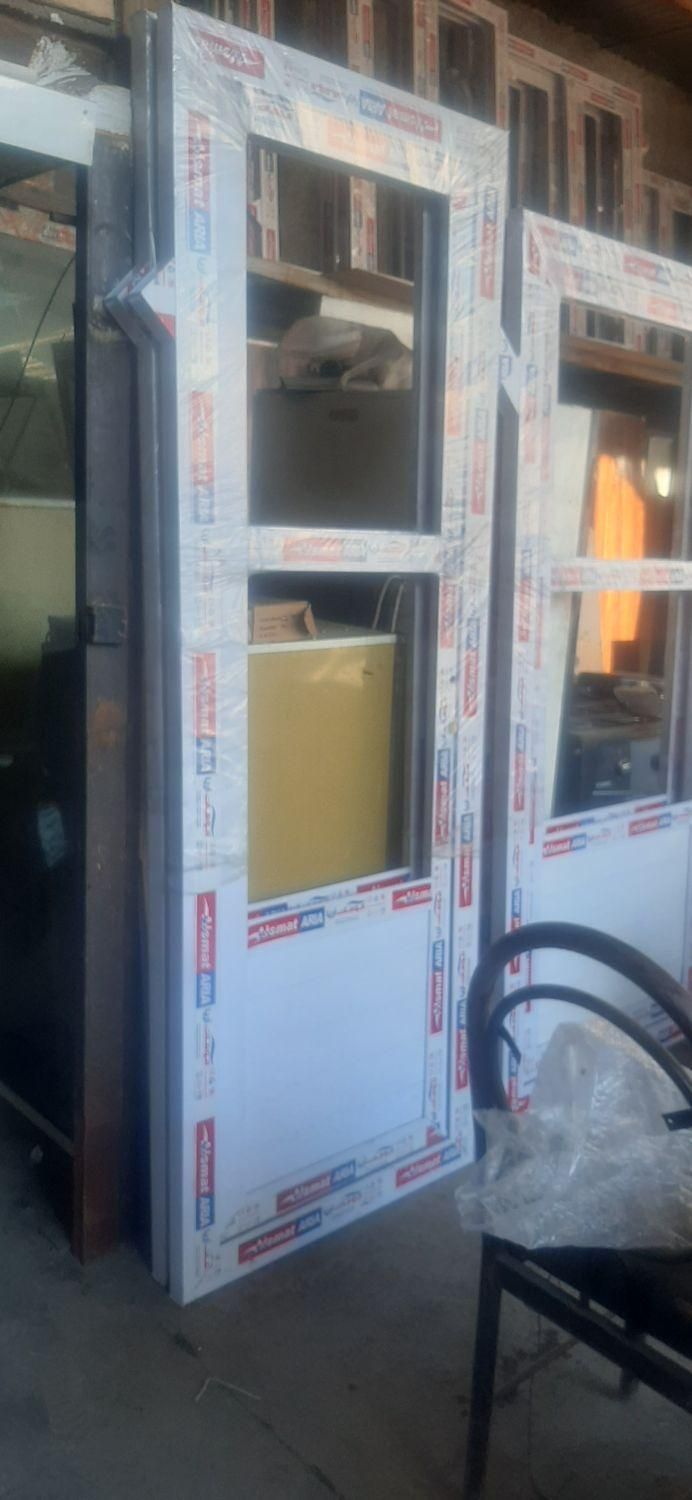 درب‌پنجره اهنی المینیومی و پی وی‌سی نو و دست دوم|مصالح و تجهیزات ساختمان|پاکدشت, |دیوار