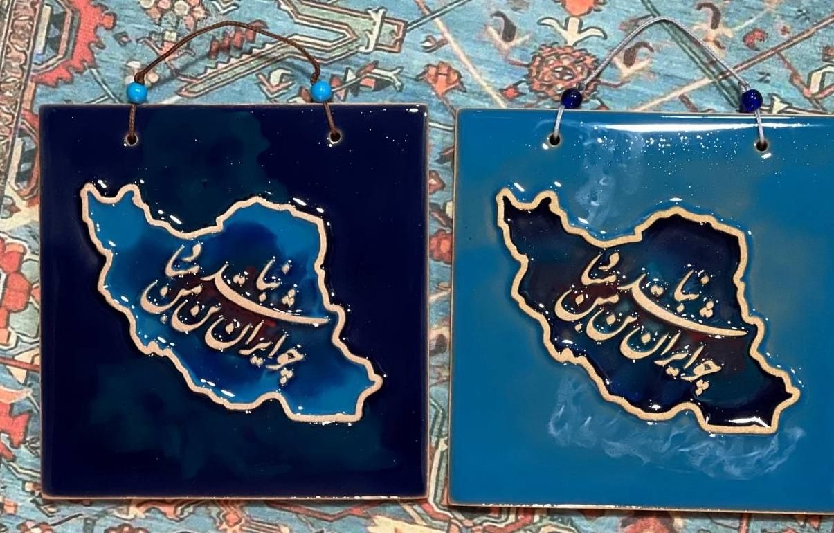 دیوارکوب  کاشی ایران|صنایع دستی و سایر لوازم تزئینی|رشت, گلباغ نماز|دیوار