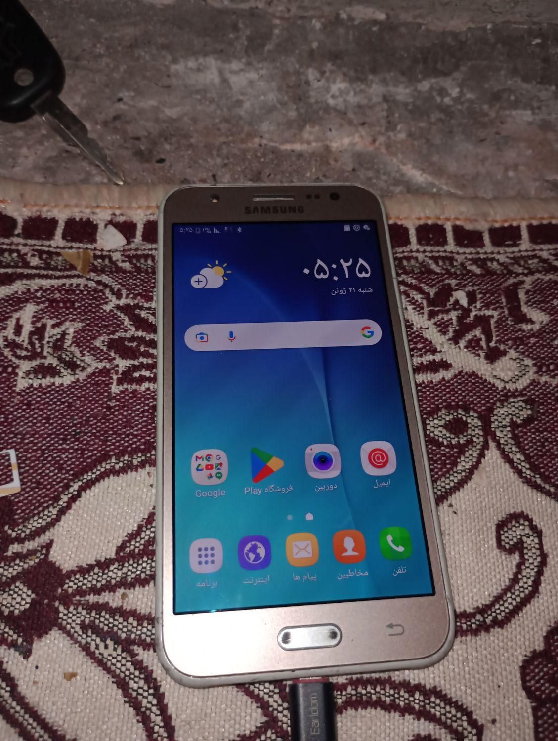 سامسونگ Galaxy J5 با حافظهٔ ۱۶ گیگابایت|موبایل|محمدیه-قزوین, |دیوار