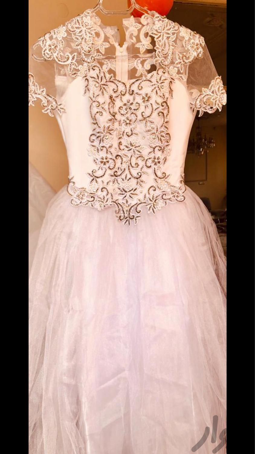 لباس عروس سایز ۳۸تا۴۰ تور و ساتن|لباس|شاهرود, |دیوار