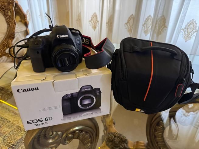 دوربین عکاسی کنون مارک ۲ Canon Eos 6D Mark ll|دوربین عکاسی و فیلم‌برداری|لاهیجان, شیخ زاهد|دیوار