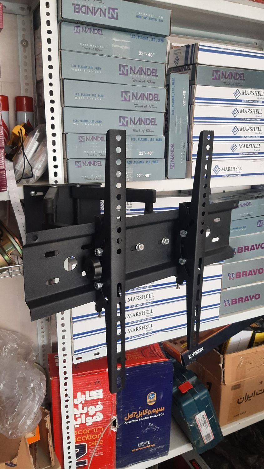 پایه دیواری تلویزیون دو بازویی|میز تلویزیون|اردبیل, |دیوار