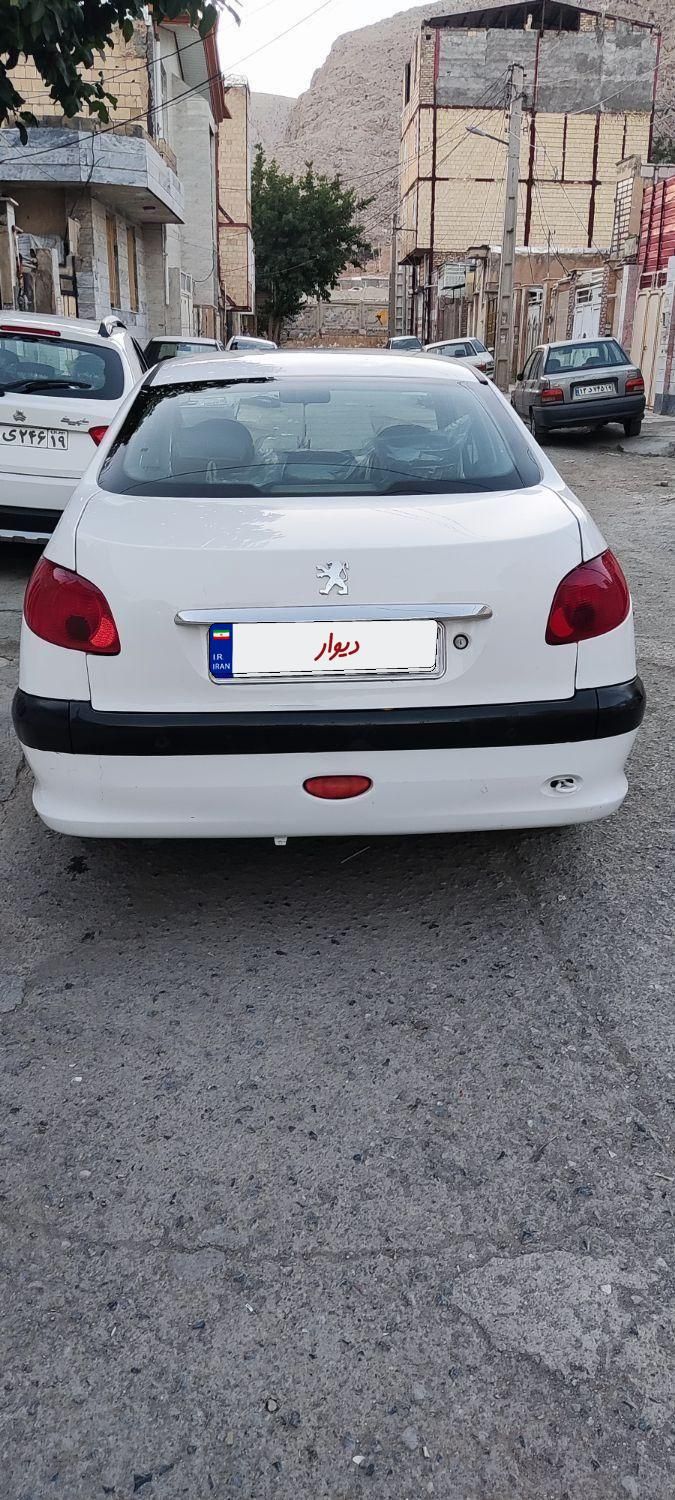 پژو 206 SD V8، مدل ۱۳۹۵|خودرو سواری و وانت|کرمانشاه, |دیوار