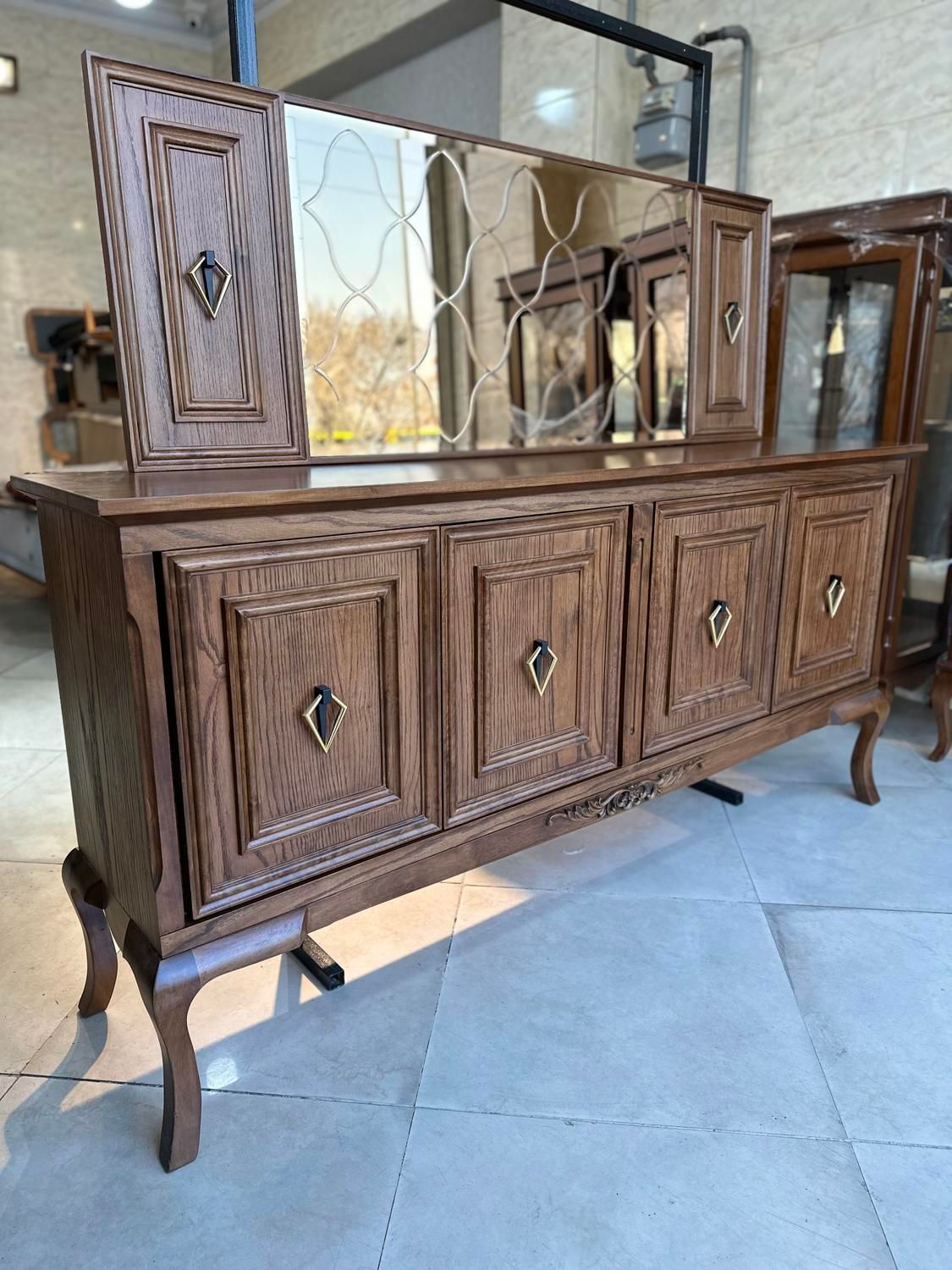 آینه و کنسول و میز تی وی لویی کارا|بوفه، ویترین، کنسول|تهران, شهید رجایی|دیوار