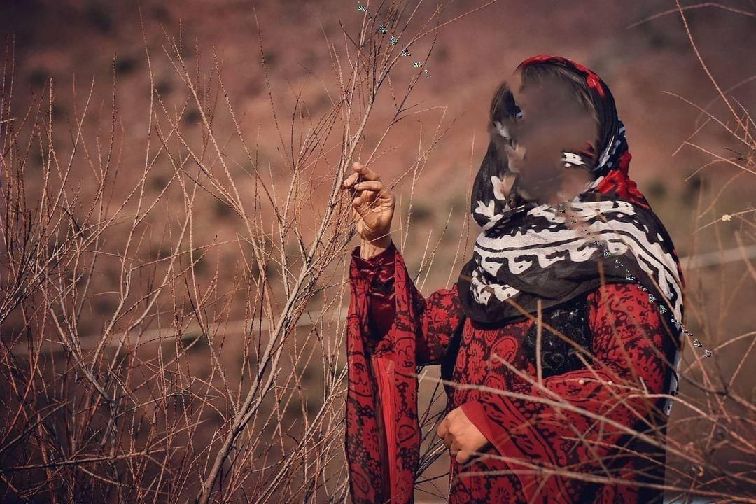 روسری شال پارچه ترمه لباس محلی لک کردی لری گلونی|لباس|تهران, اقدسیه|دیوار