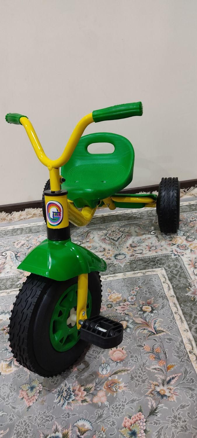 سه چرخه فلزی  Gtoys کاملا نو|دوچرخه، اسکیت، اسکوتر|تهران, آهنگ|دیوار