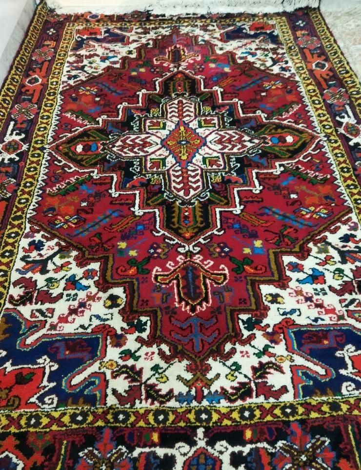 یک جفت فرش ۶ متری دستباف مهربان|فرش|آذرشهر, |دیوار