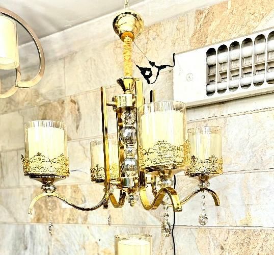 لوستر لهستانی مدل شاخه آ A پایه بلند|لوستر و چراغ آویز|تهران, وصفنارد|دیوار
