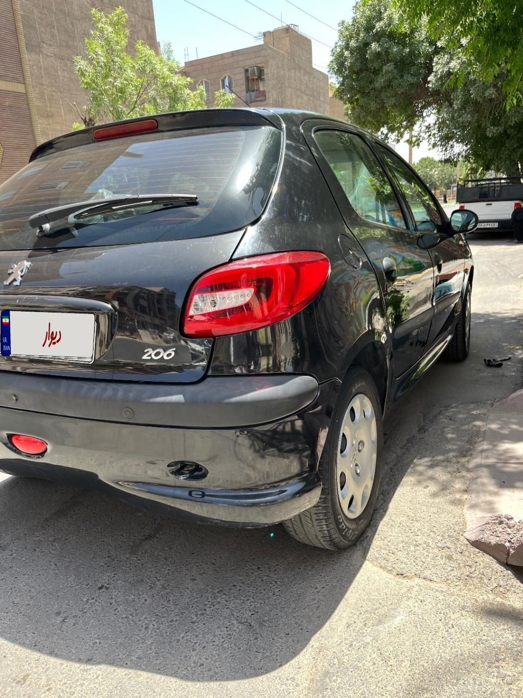 206 مدل 95بدون رنگ|خودرو سواری و وانت|تهران, بازار|دیوار