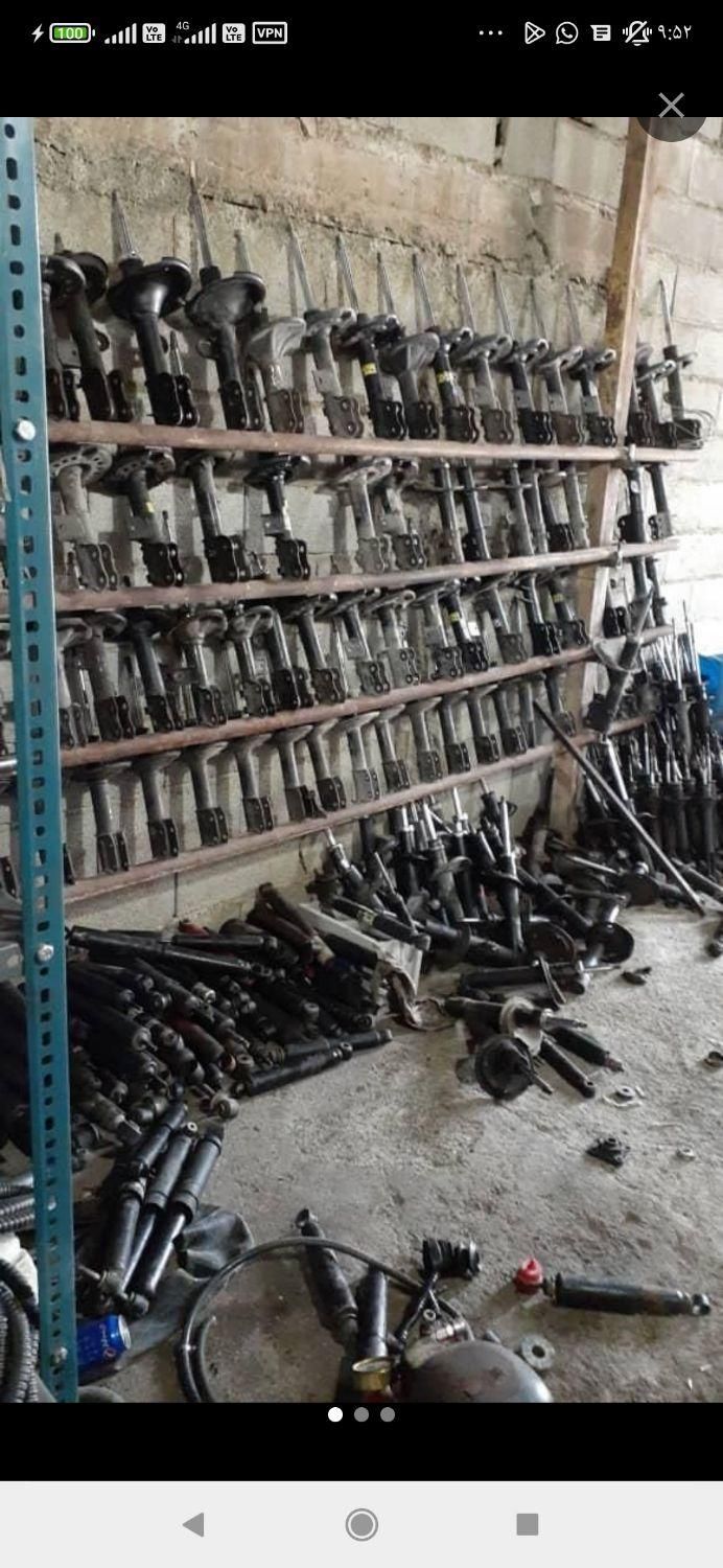 کمک فنر گازی روغنی با ضمانت|قطعات یدکی و لوازم جانبی|کاشان, فاز ۱ ناجی آباد|دیوار