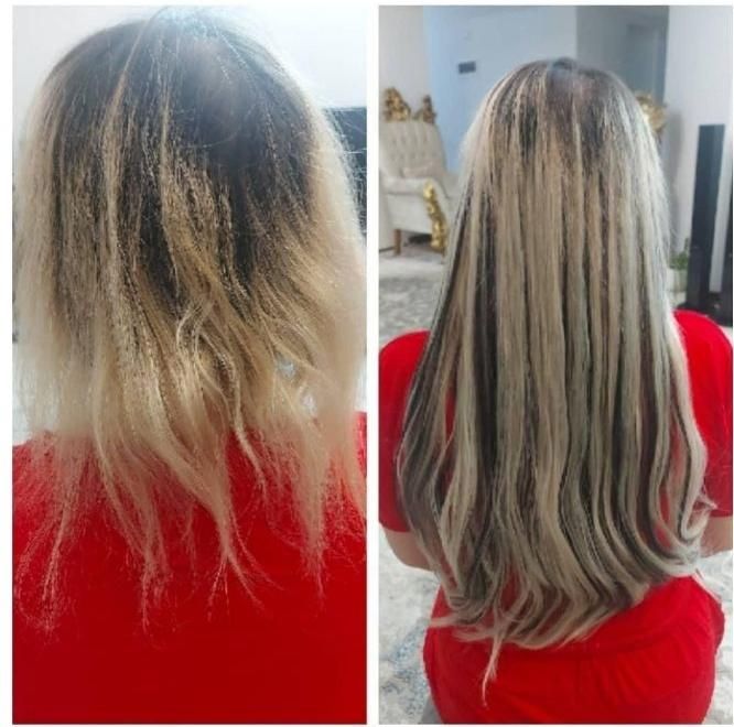 اکستنشن تخصصی مو  طبیعی و الیاف روس به روش میکرو|خدمات آرایشگری و زیبایی|شیراز, معالی‌آباد|دیوار