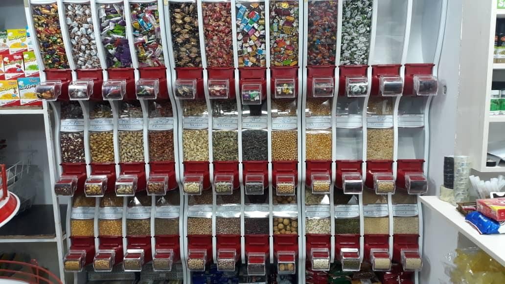 استند / آجیل و خشکبار /قفسه مکانیزه جنس ترک|فروشگاه و مغازه|گرگان, |دیوار