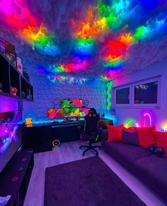 ریسه RGB پشت چسبدار برنامه پذیر رونده ۵ متری|ریسه و چراغ تزئینی|تهران, بازار|دیوار
