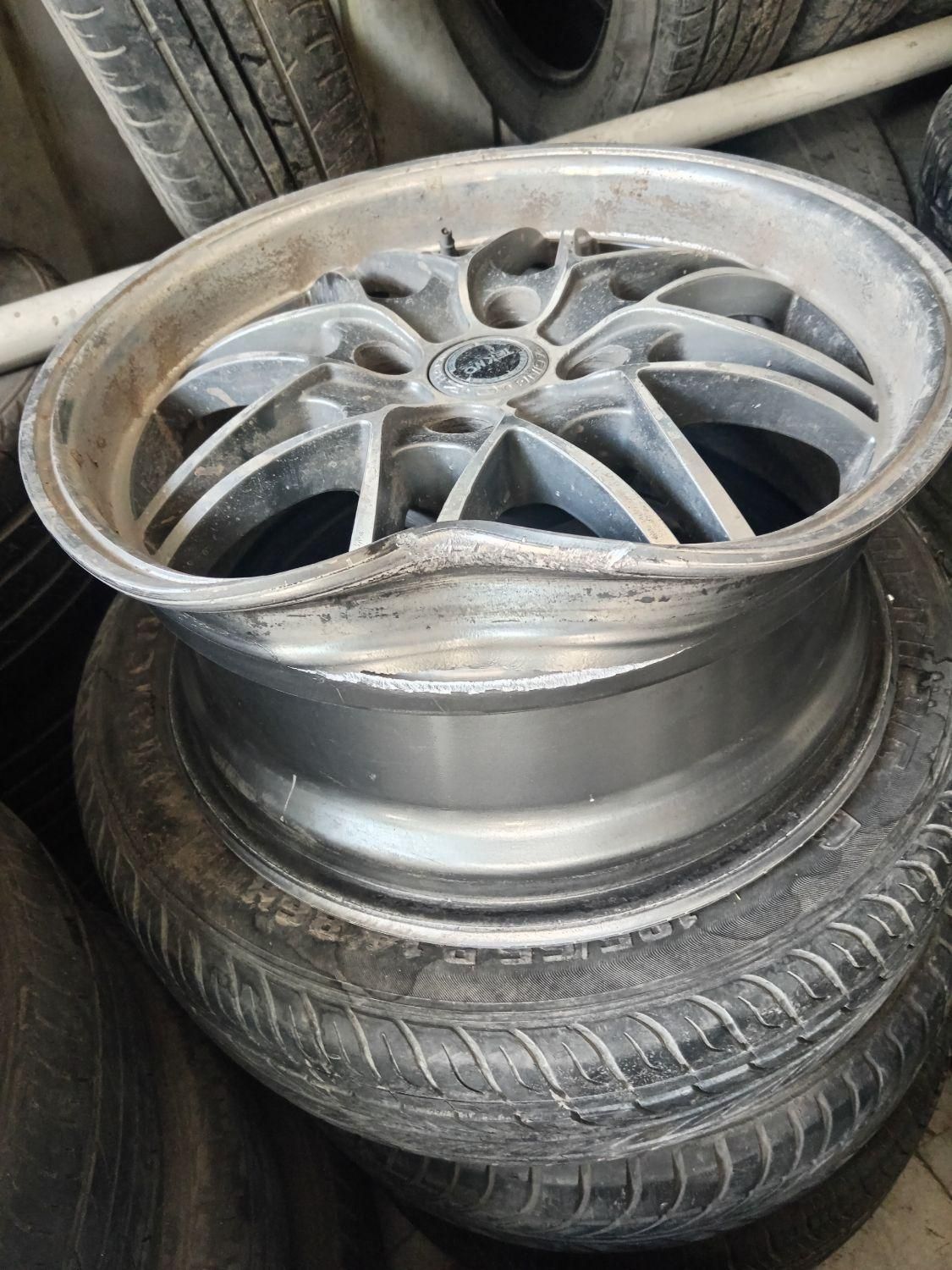 تابگیری وصاف کردن انواع رینگ با دستگاه|خدمات موتور و ماشین|نیشابور, کشتارگاه|دیوار