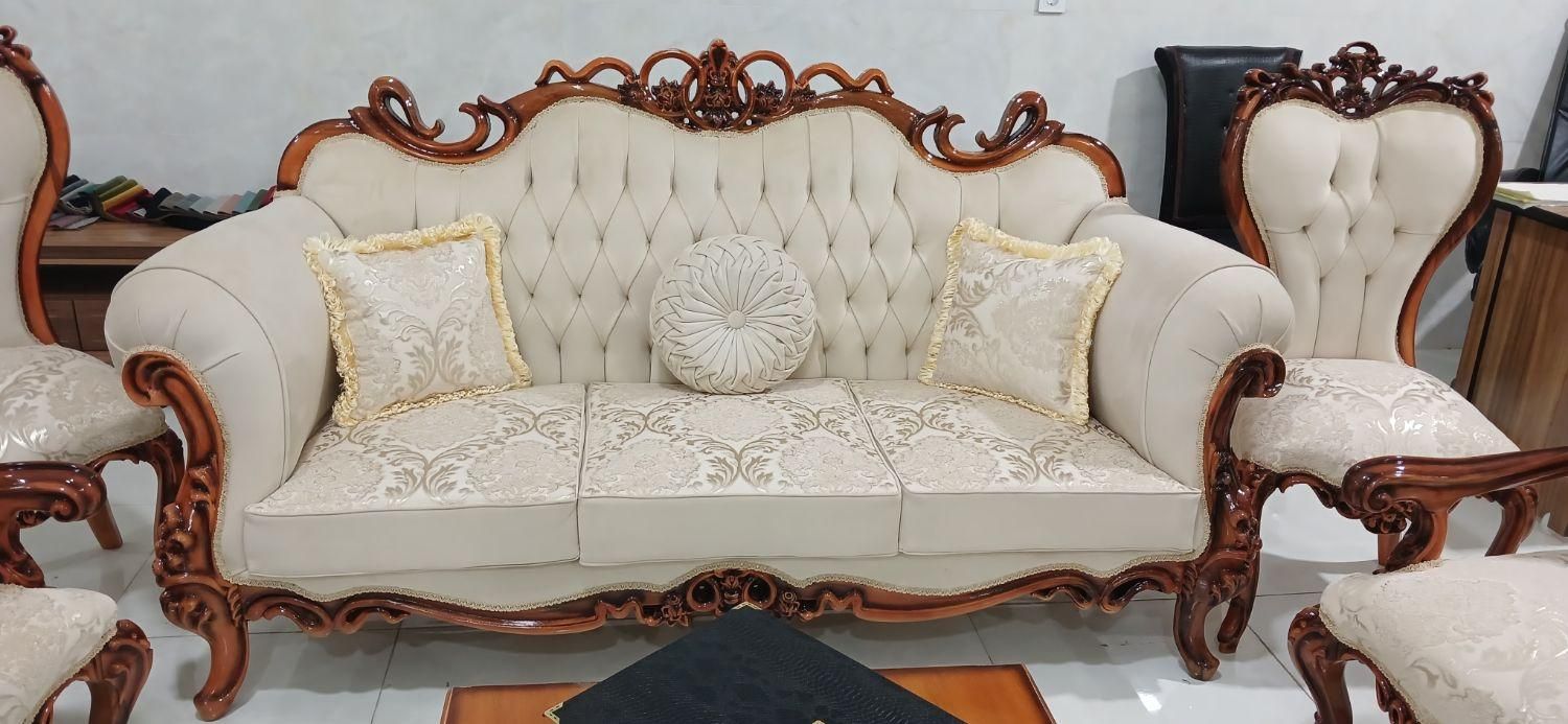 مبل سلطنتی افسون اقساط|مبلمان خانگی و میز عسلی|کرمانشاه, |دیوار