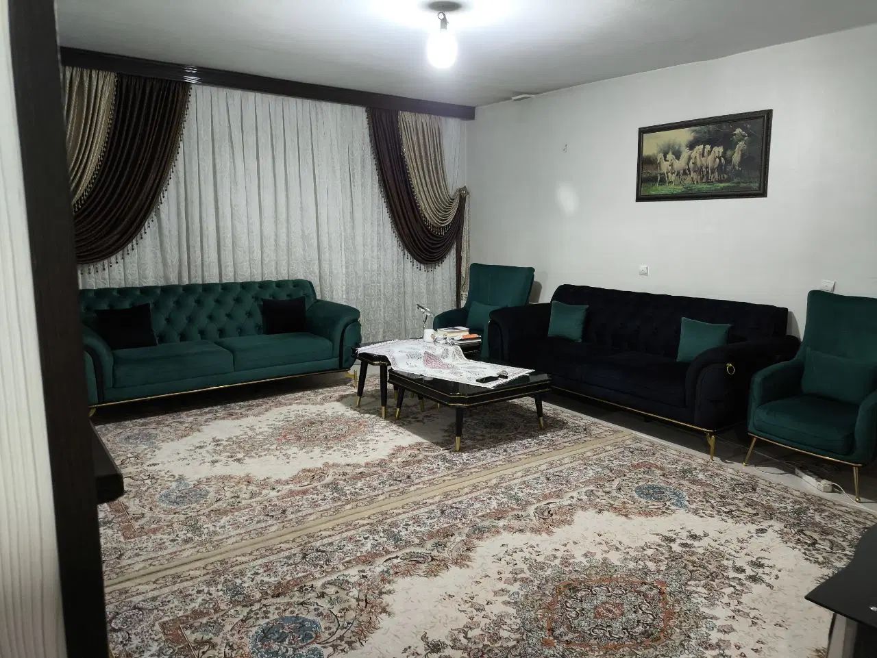 92متر2خوابه طبقه همکف با60متر حیاط مستقل ودربست|اجارهٔ آپارتمان|کرج, حسن آباد|دیوار