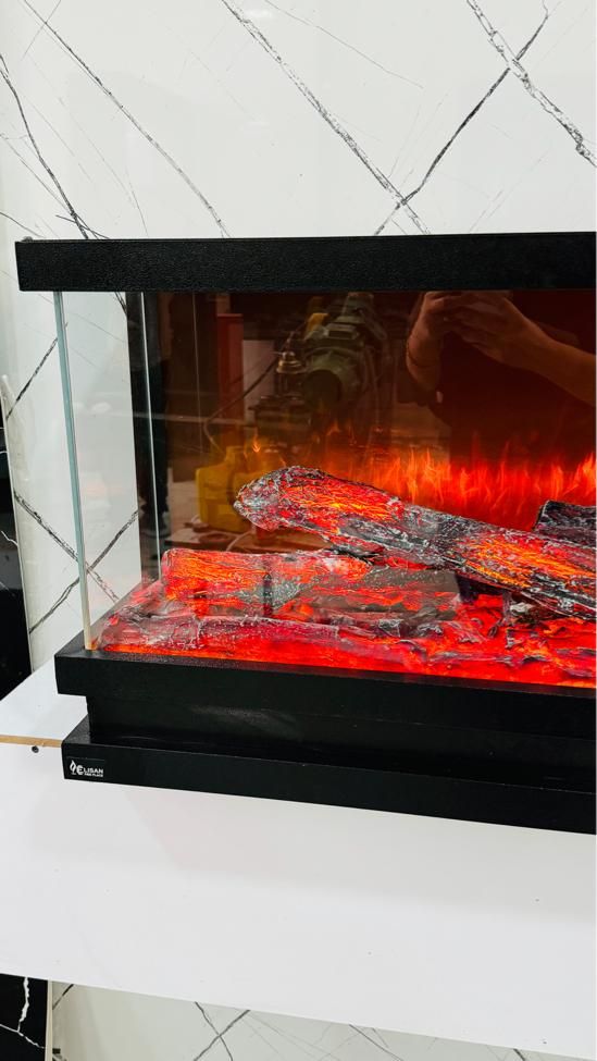 شومینه برقی نمایشی مدل۱۱|بخاری، هیتر، شومینه|اردبیل, |دیوار