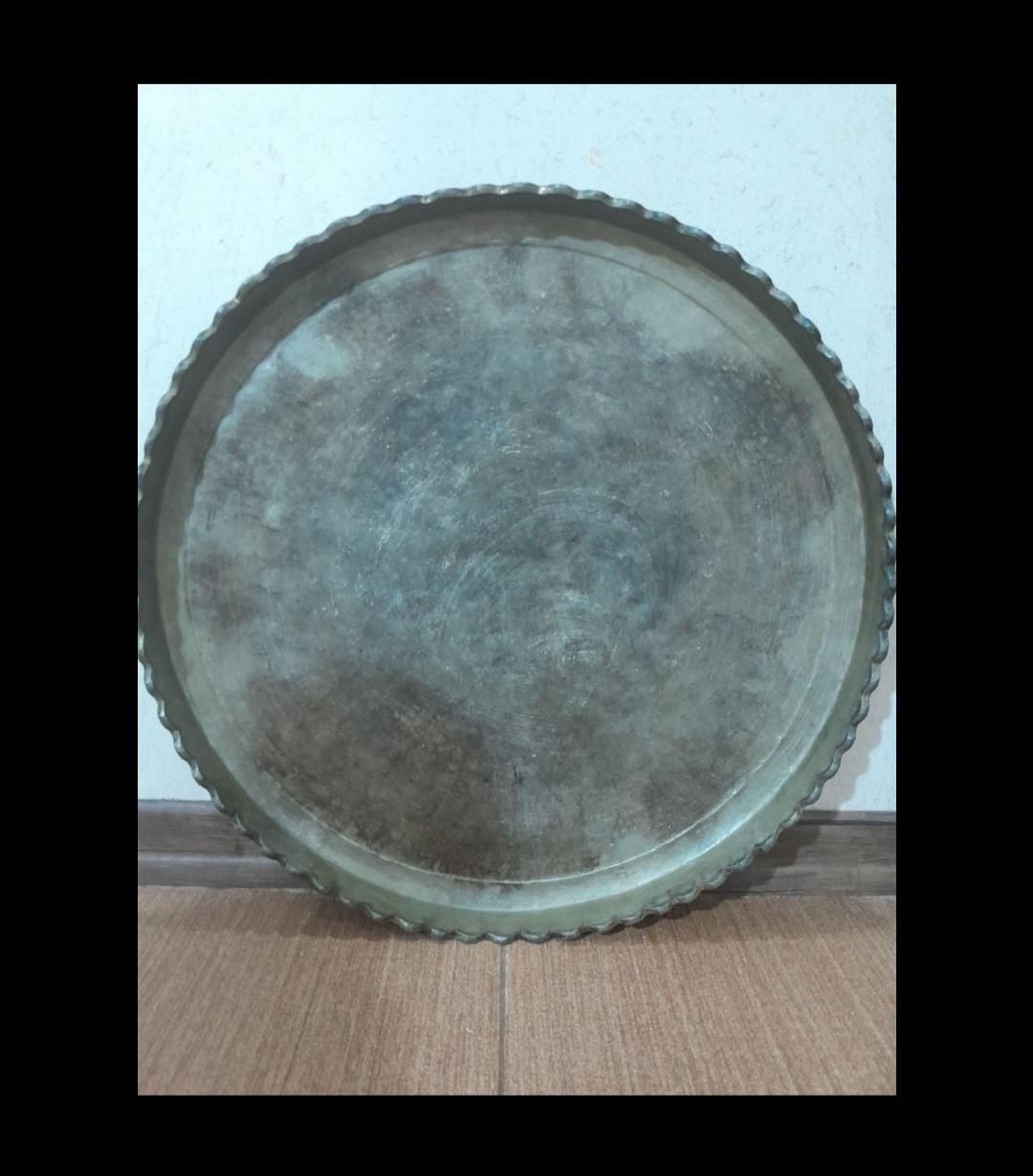 سینی مسی قدیمی سایز۶۸|کلکسیون و سرگرمی|شاهین‌شهر, پارک بانک استان|دیوار