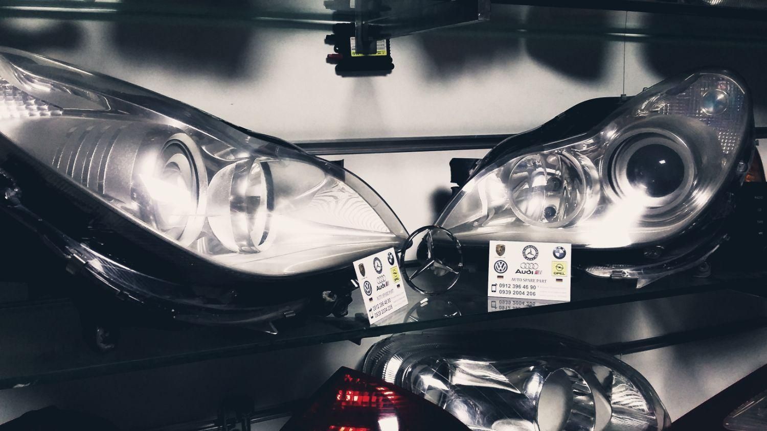 چراغ بنز bmw بی ام و استوک اکبند اصلی یا تجاری|قطعات یدکی و لوازم جانبی|تهران, شوش|دیوار