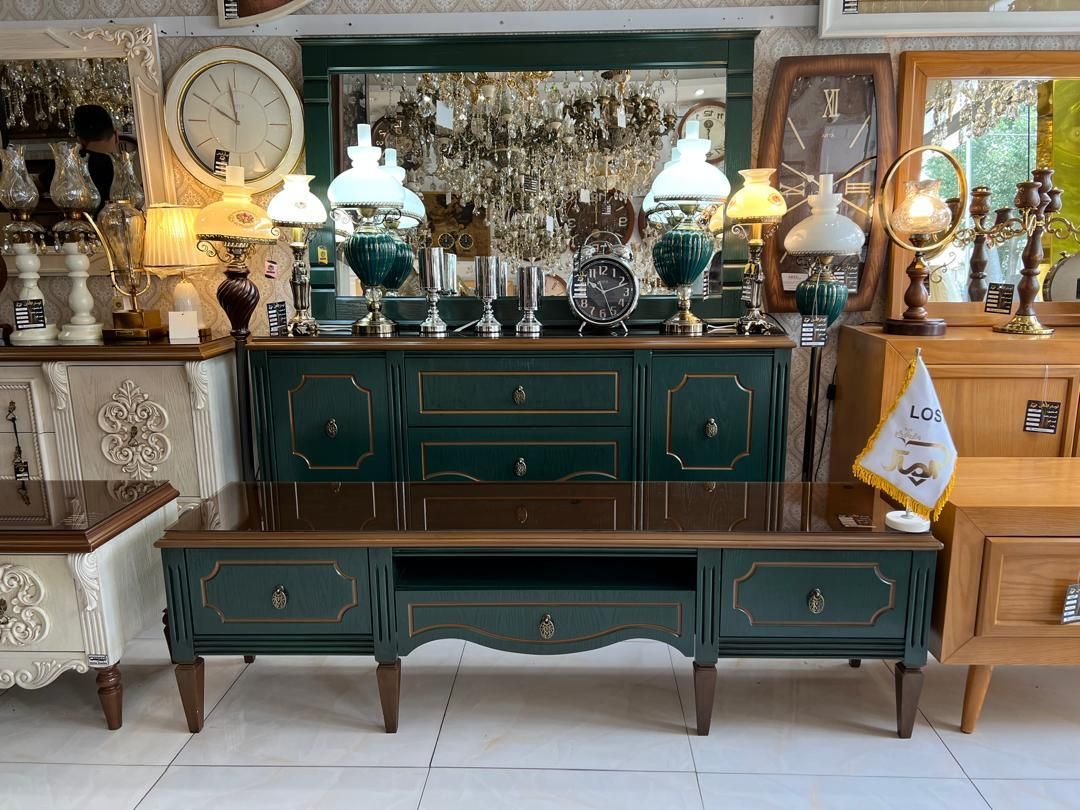 آینه کنسول و میز تلوزیون|بوفه، ویترین، کنسول|کرج, حصارک بالا|دیوار