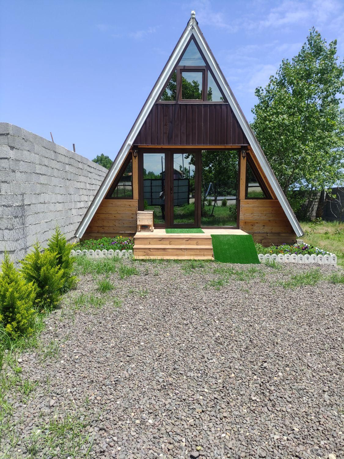 کلبه سوئیسی تک خواب|اجارهٔ کوتاه‌مدت ویلا و باغ|بندر انزلی, چهارفریضه|دیوار