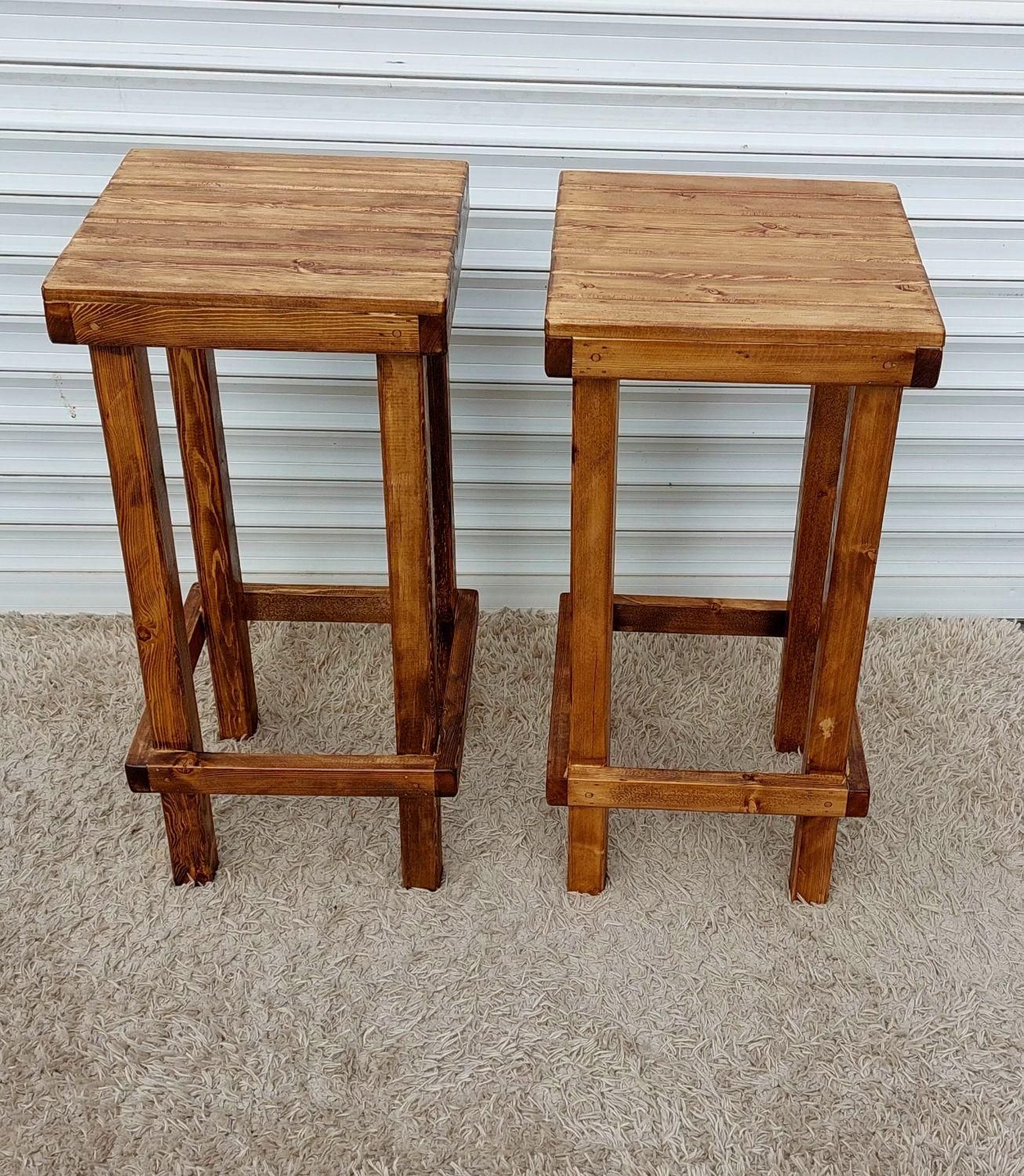 صندلی چوبی طرح چهار پایه سنتی|صندلی و نیمکت|سبزوار, |دیوار