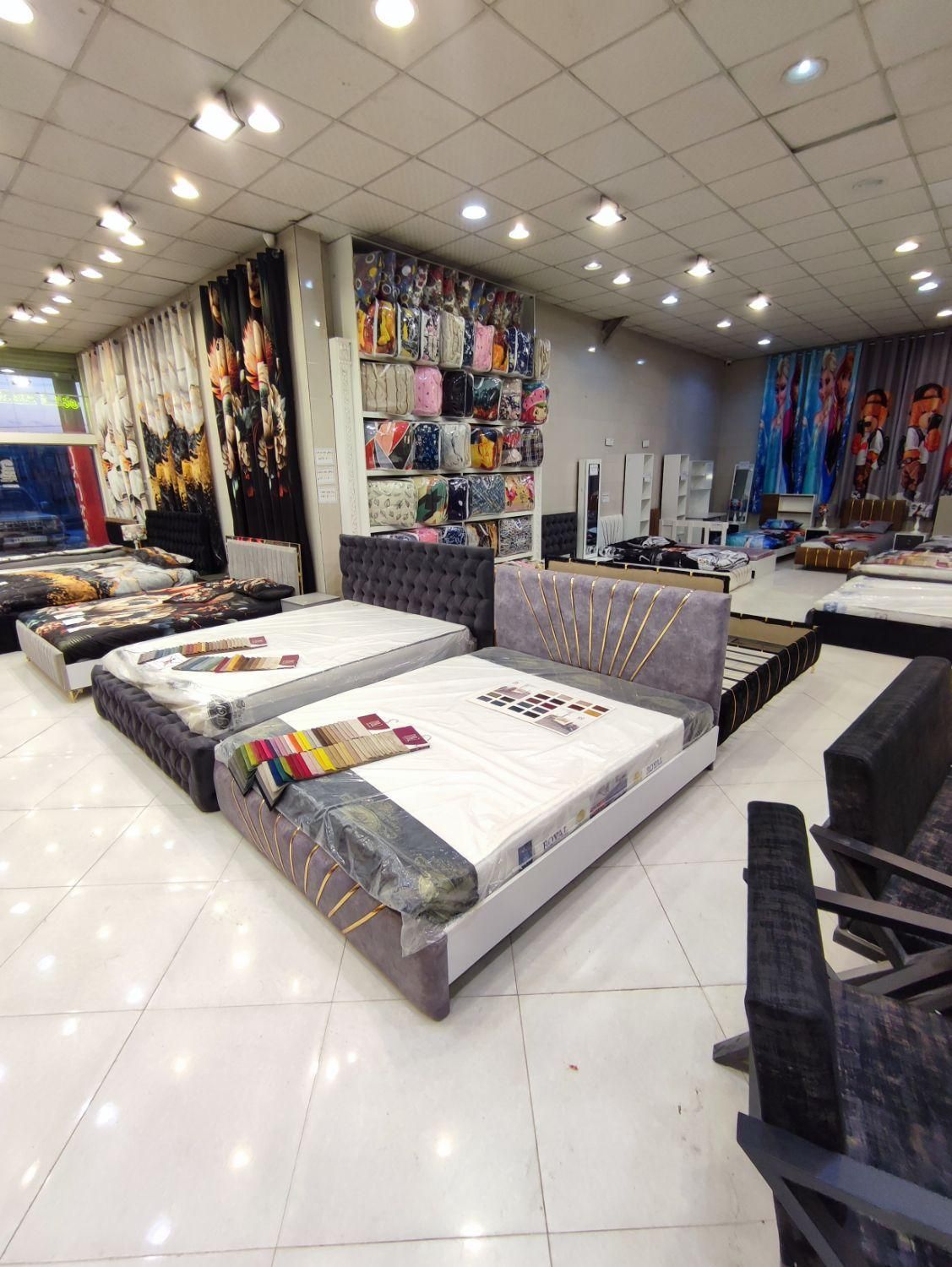 تخت دونفره مدل ماهان کد ۱۵|تخت و سرویس خواب|مشهد, زمرد|دیوار