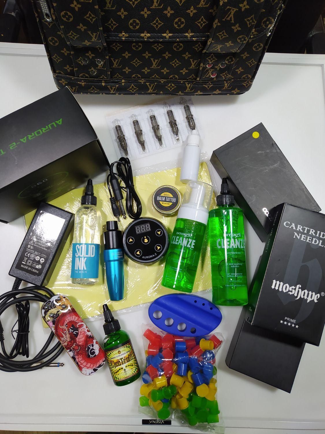 پکیج کامل دستگاه تاتو پن بدن/آموزش/وسایل/پک راکت|آرایشی، بهداشتی، درمانی|تهران, فردوسی|دیوار