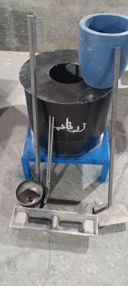 کوره ذوب مس،برنج،سرب،برنز و دیگرفلزات رنگی|ماشین‌آلات صنعتی|کرج, باغستان|دیوار