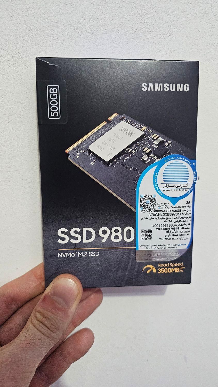 هارد ssd سامسونگ ۵۰۰‌گیگ|قطعات و لوازم جانبی رایانه|رشت, شهرک صبا|دیوار