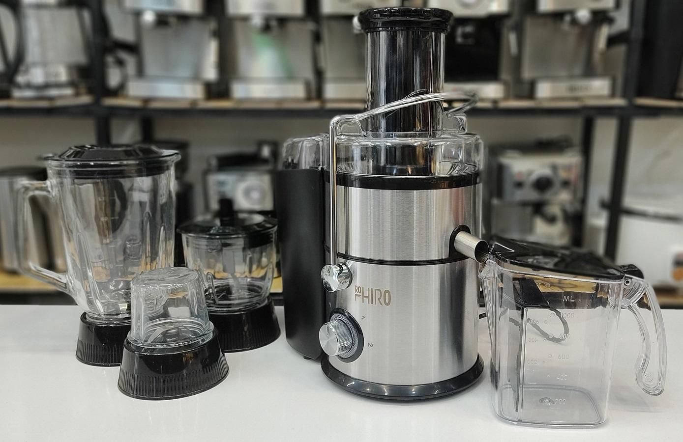 چکی/آبمیوه گیری 4کاره هیرو (مخلوط کن آسیاب)اقساطی|آبمیوهگیر و آبمرکباتگیر|مشهد, زیبا شهر|دیوار