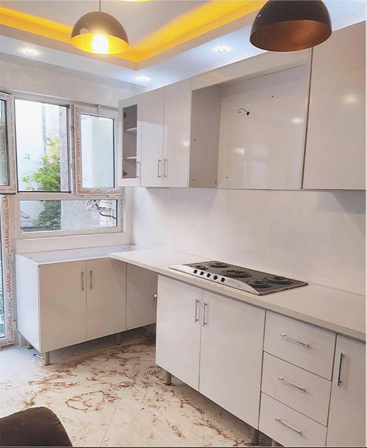 کابینت آشپزخانه صفری|مصالح و تجهیزات ساختمان|رشت, حافظ آباد|دیوار