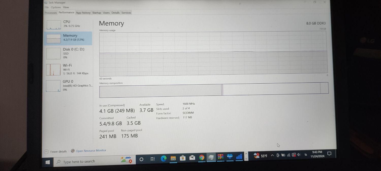 لپ تاپ لنوو core i5-6200U|رایانه همراه|تهران, زعفرانیه|دیوار