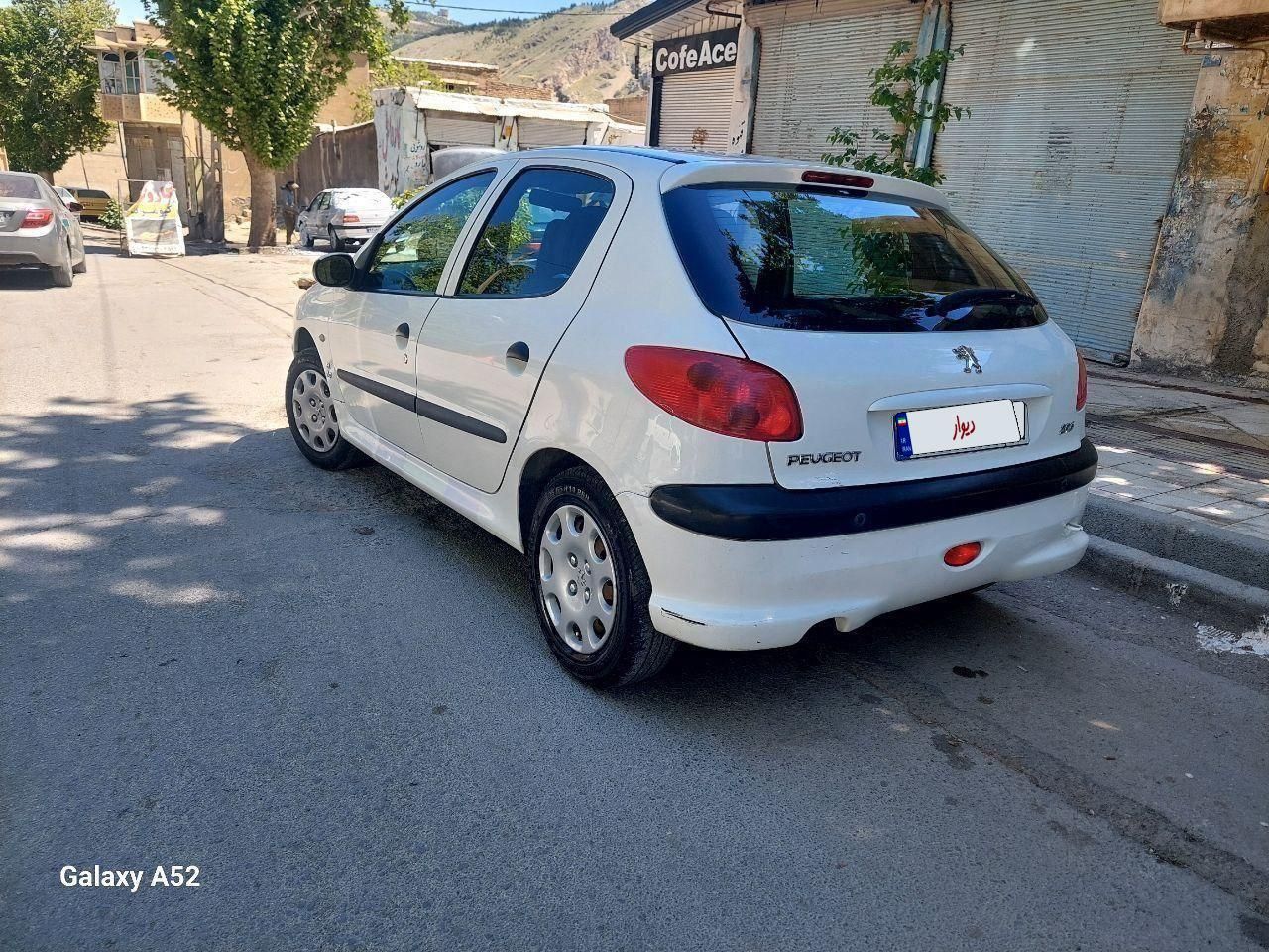 پژو 206 تیپ ۲، مدل ۱۳۹۶|خودرو سواری و وانت|کرمانشاه, |دیوار