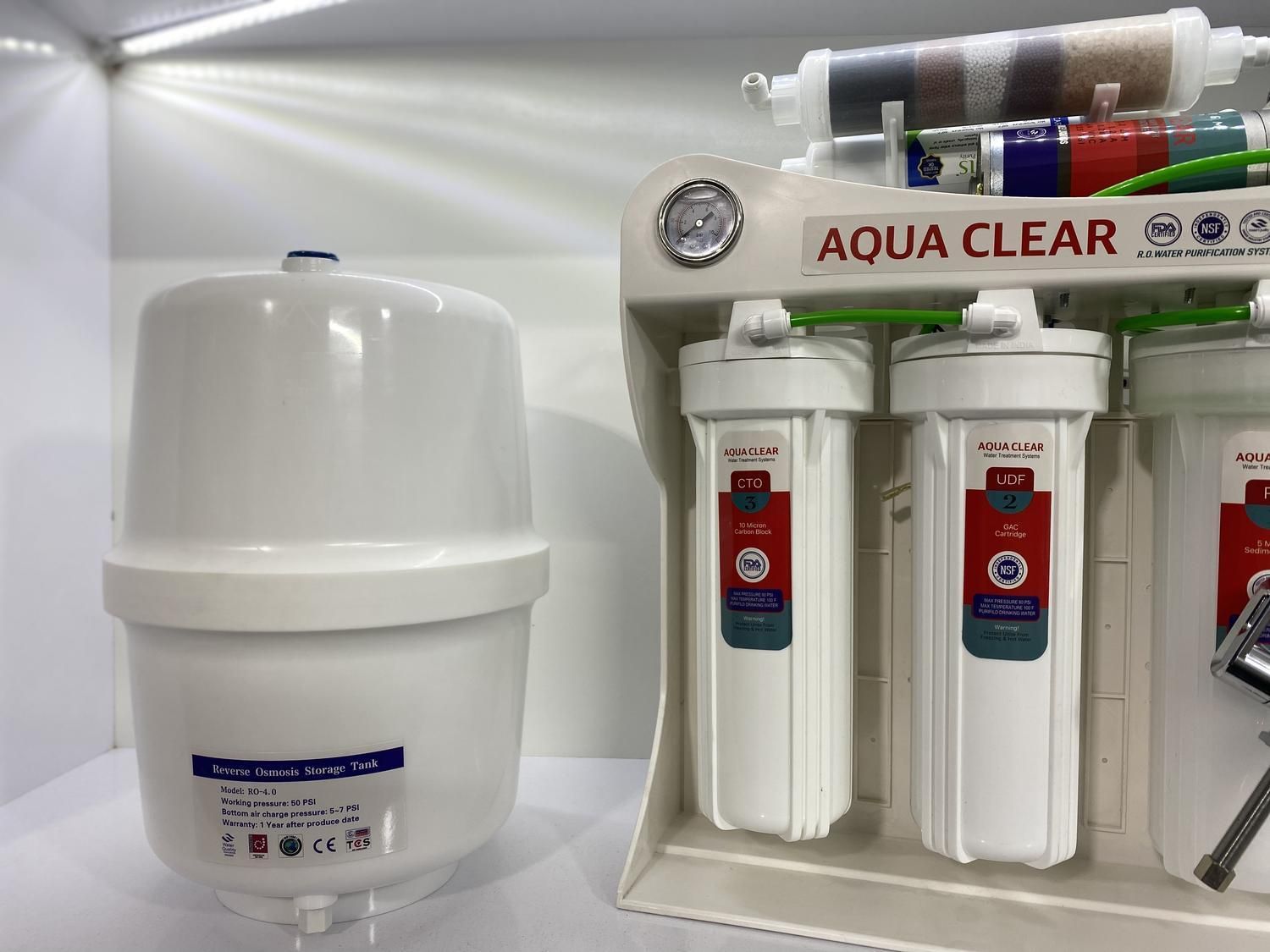 تصفیه آب وارداتی AQUA CLEAR|آب‌سردکن و تصفیه آب|مشهد, شهرک رازی (شهرک غرب)|دیوار