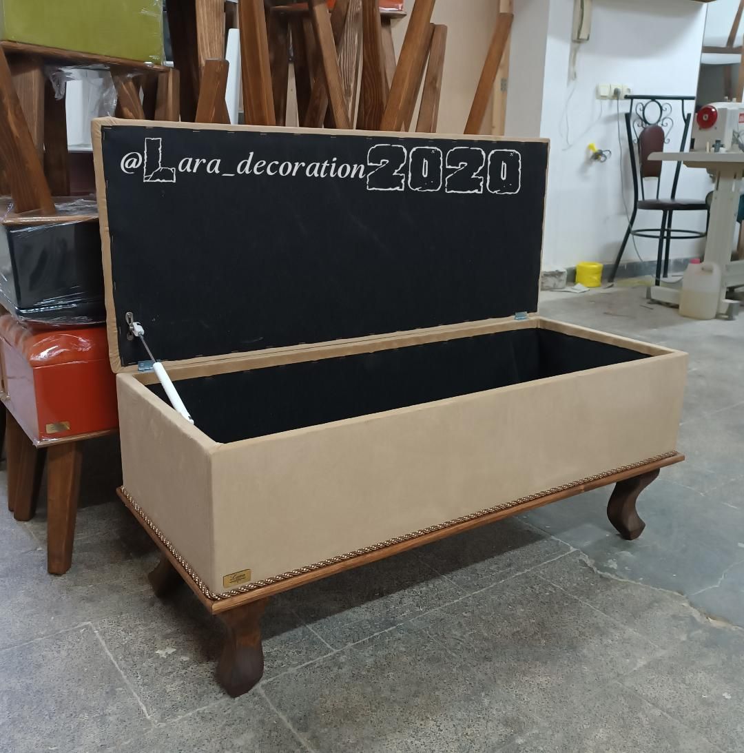 پاف های باکسدار پایه چوبی|صندلی و نیمکت|تبریز, |دیوار