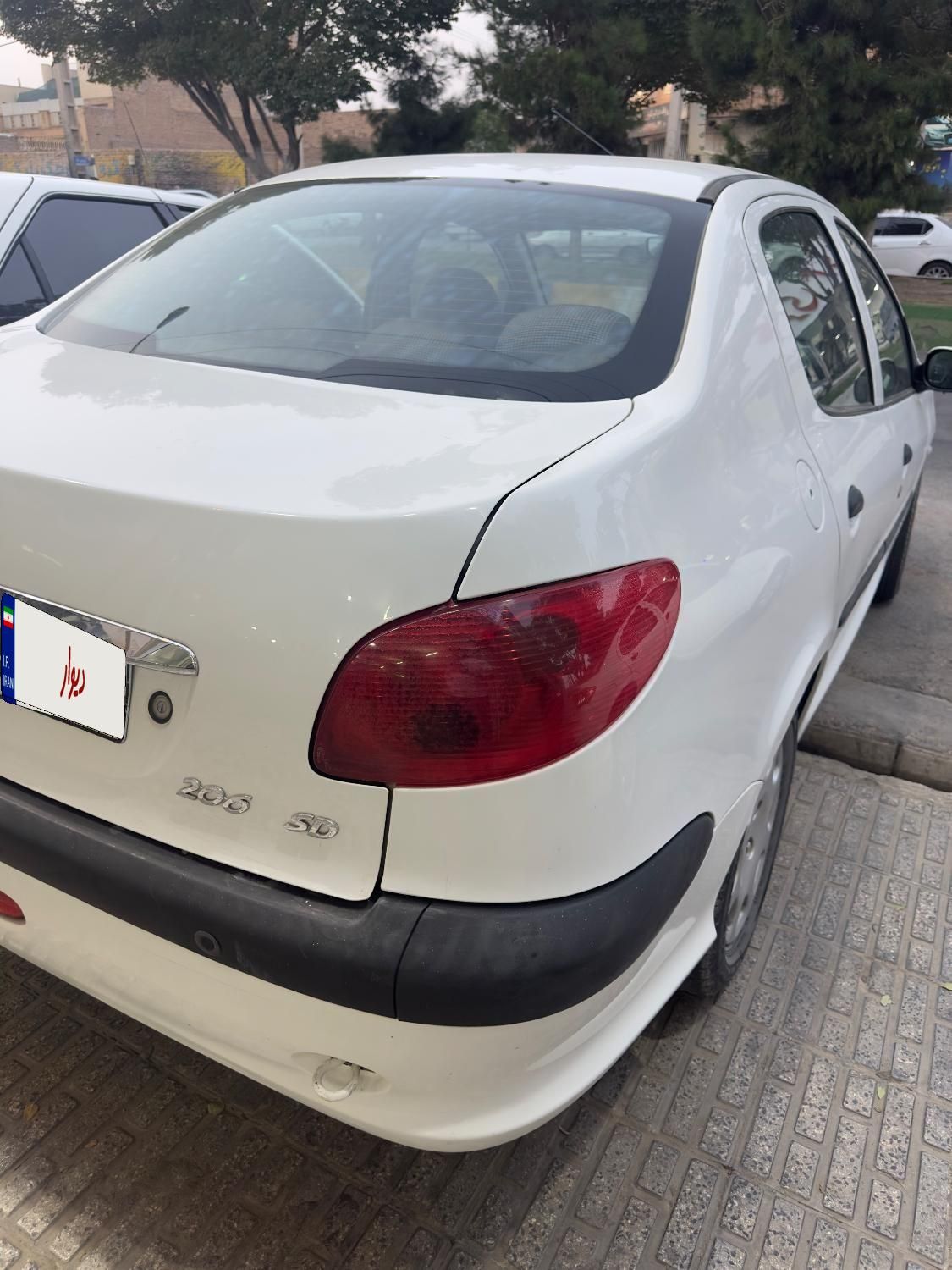 پژو 206 SD V8، مدل ۱۳۹۶|خودرو سواری و وانت|ساوه, |دیوار
