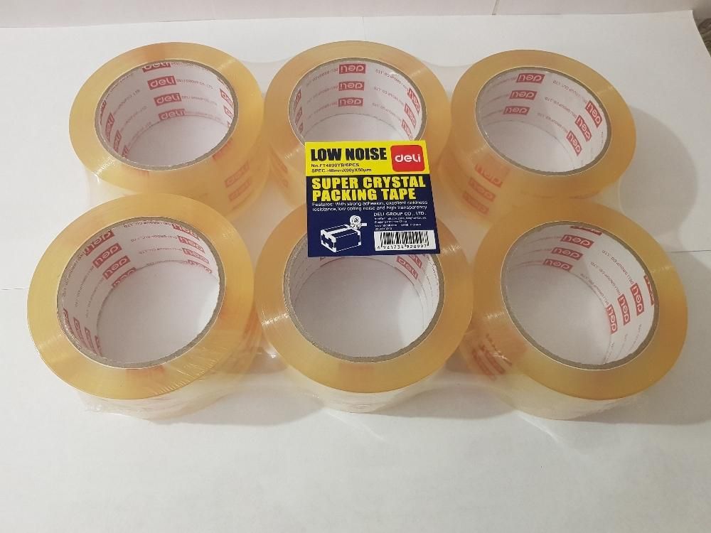 چسب پهن ۹۰ یارد بیصدا دلی Deli Low Noise عرض ۵cm|عمده‌فروشی|تهران, امام حسین(ع)|دیوار