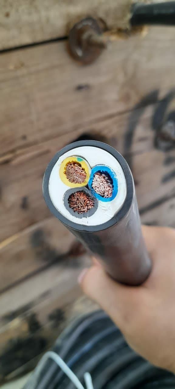 کابل برق ۳۵*۳ موتورچاهی|مصالح و تجهیزات ساختمان|مراغه, |دیوار