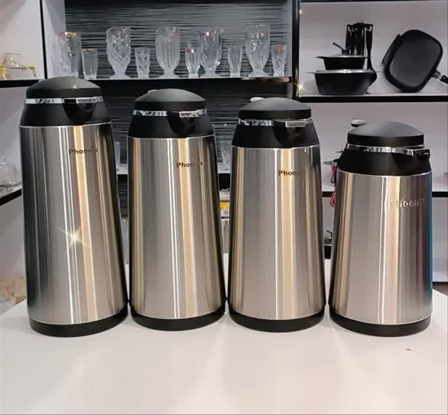 فلاکس چایی فلاسک چای کلمن آب کلمند استیل|ظروف نگهدارنده، پلاستیکی، یکبارمصرف|قم, نیروگاه|دیوار