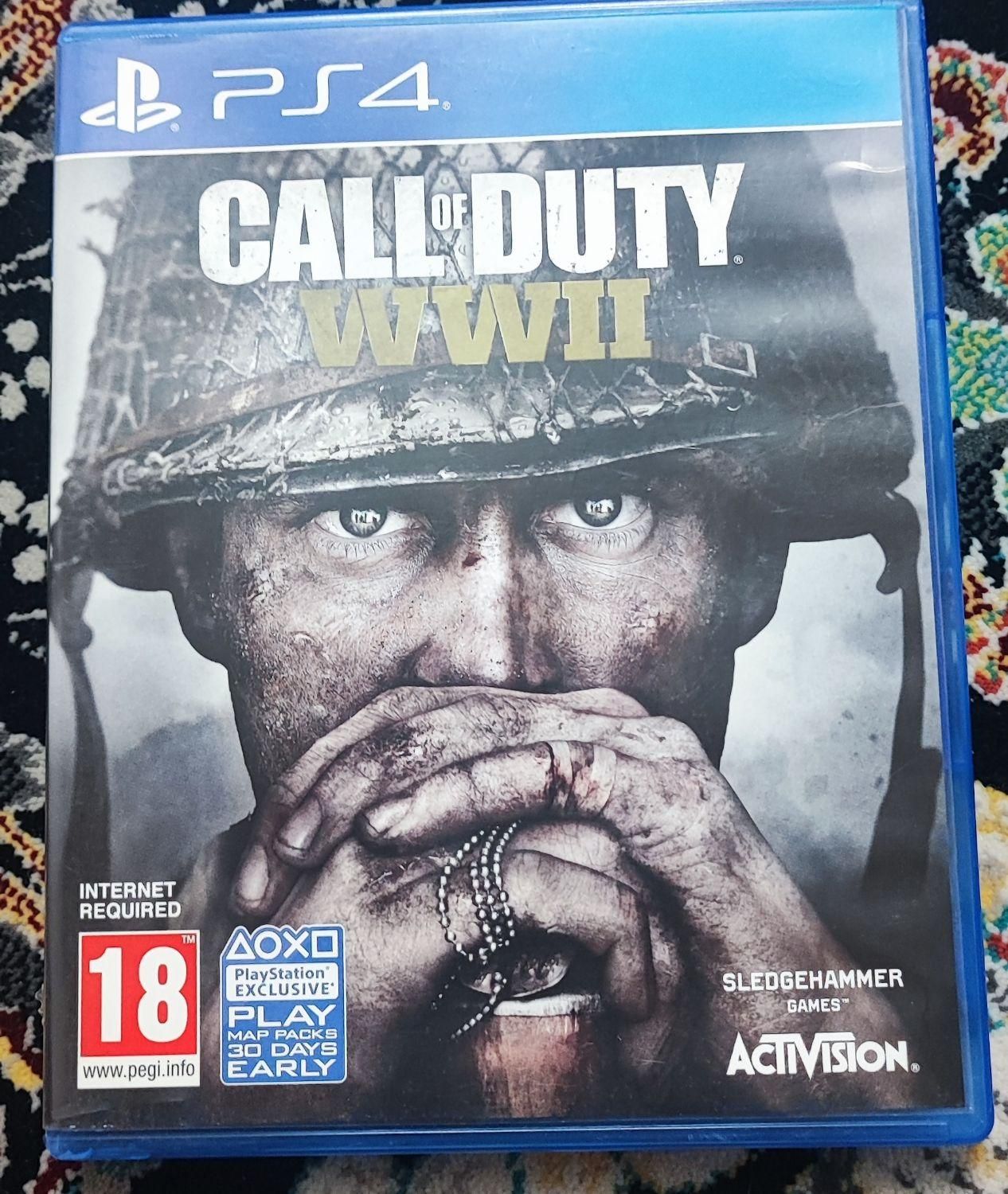 بازی call of duty wwII کالاف دیوتی ps4|کنسول، بازی ویدئویی و آنلاین|شهریار, |دیوار