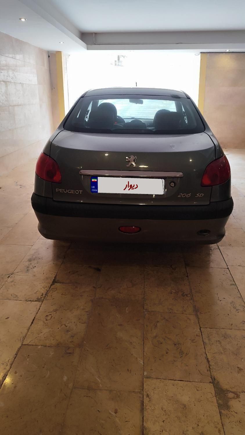 پژو 206 SD V8، مدل ۱۳۹۵|خودرو سواری و وانت|کرج, مهرویلا|دیوار